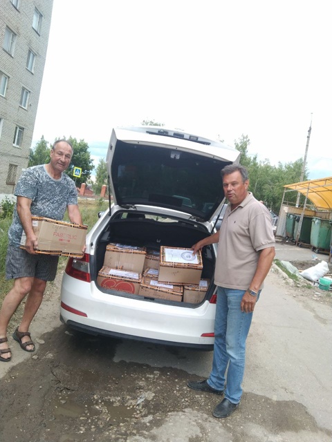 Жители Вольского района в очередной раз отправили в зону специальной военной операции партию гуманитарной помощи